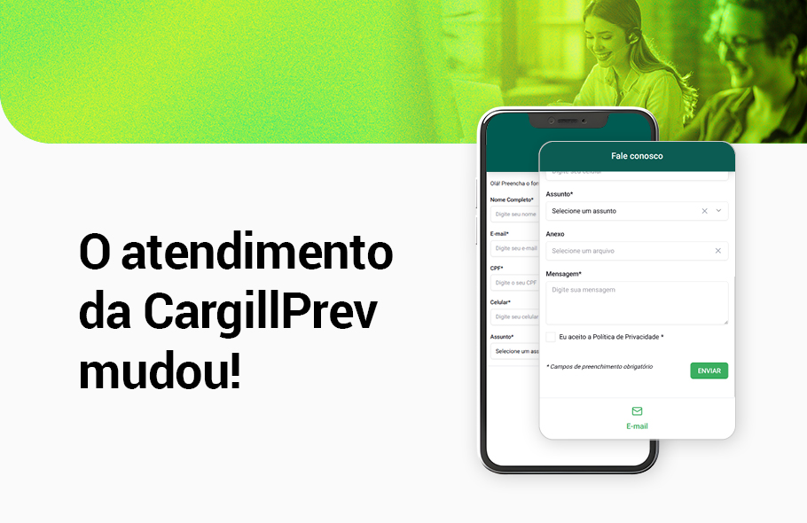 CargillPrev melhora o processo de atendimento ao participante e disponibiliza nova página de relacionamento